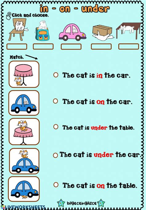 prepositions  place interactive  downloadable worksheet