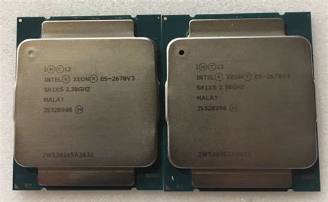 matched pair  intel xeon    ghz  core mb  srxs processors redbyte