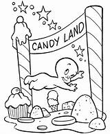 Candyland Casper Ghost Colorat Planse Plumpy Coloringhome Desene Drawing sketch template