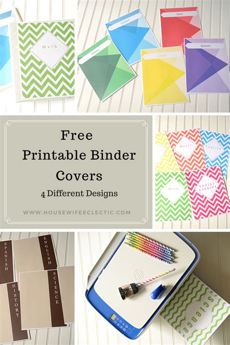 printable binder covers   designs housewife eclectic