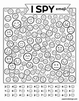 Emoji Trouve Cherche Papertraildesign Emotions Actividades Coloriage Kleurplaat Boredom Buster Imprimer Druckbares Kostenloses Spiel Emoticon Preescolar Hojas Quarantine Busters Mochila sketch template