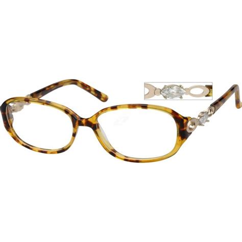 Tortoiseshell Oval Glasses 488525 Zenni Optical Eyeglasses