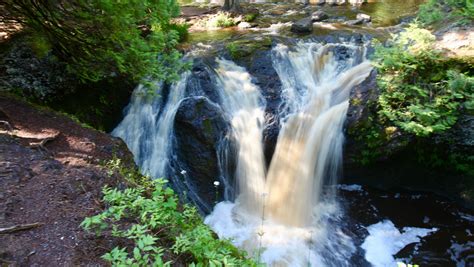 wisconsin waterfalls  explore   spring