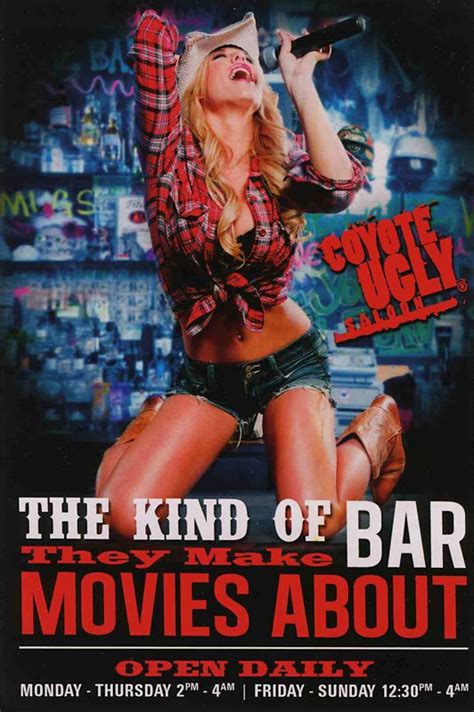 Ev Grieve When Coyote Ugly Advertises For New Bartenders