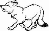 Coloring Pages Wolf Kids Printable Animal sketch template