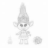 Trolls Pages Dreamworks Chenille sketch template