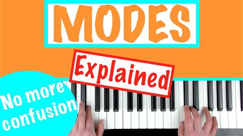introduction  modes modes explained   piano youtube