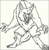 Werewolf Designlooter sketch template