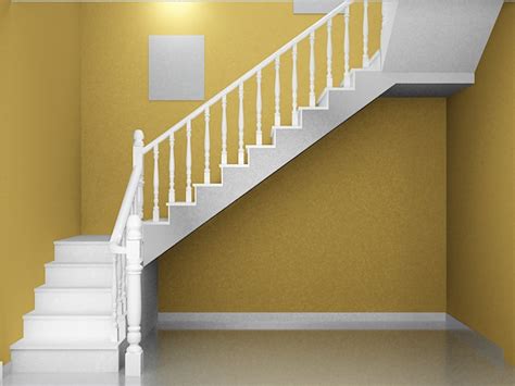 traditional home staircase  model ds max files   modeling   cadnav
