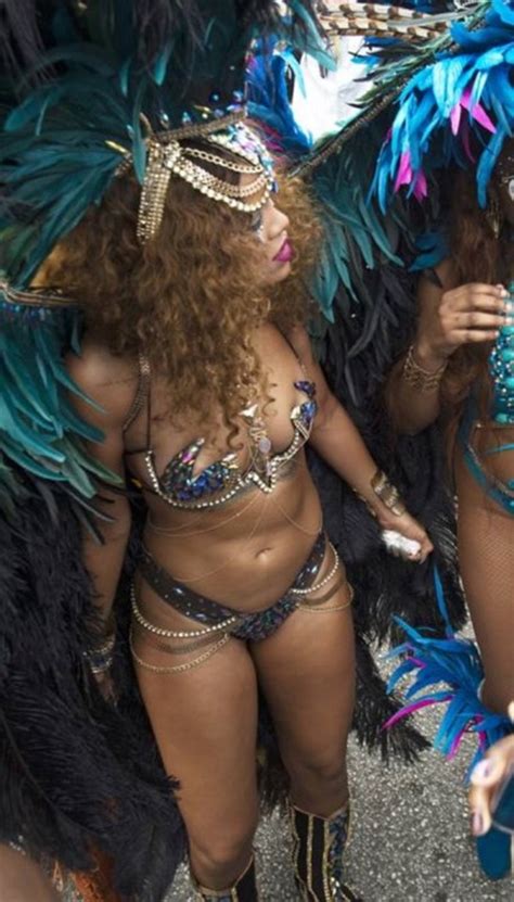 Rihanna Twerks In Bikini At Barbados Carnival