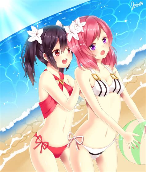 Pirumjuice Love Live Nishikino Maki Yazawa Nico Bikini