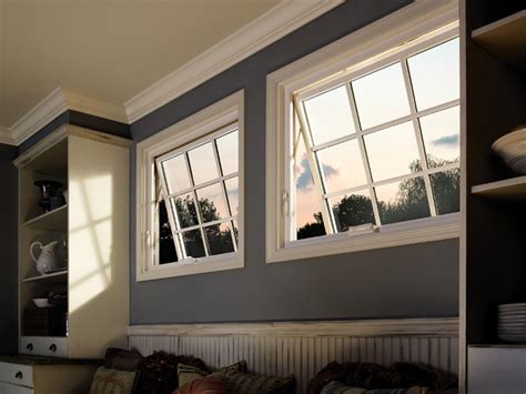 pella  series awning window traditional living room cedar rapids  pella windows