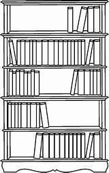 Bookshelf Bookshelves Estantería Bookcase Estanterías Tocolor Maché Línea Páginas Papel Clip sketch template