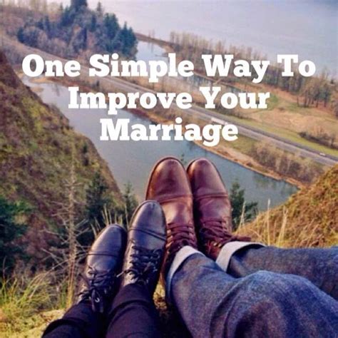one simple way to improve your marriage