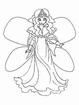 Coloring Fairy Rainbow Magic Pages Popular sketch template