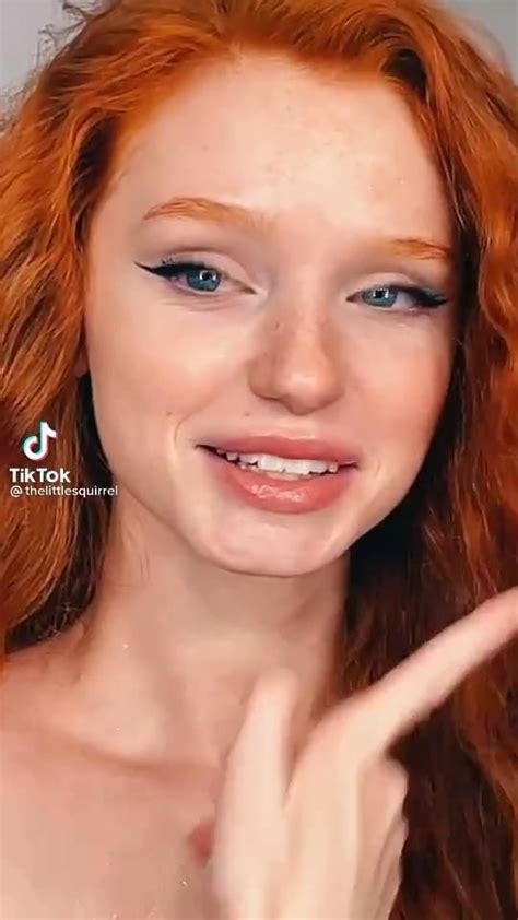 tiktok dkgf [video] in 2022 red hair freckles red haired beauty