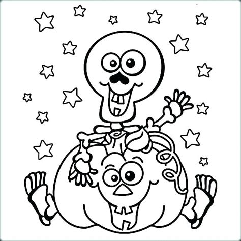 skeleton coloring page images