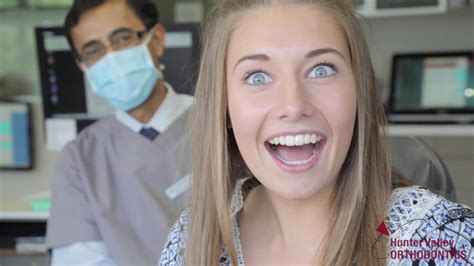 chloe gets her braces off after surgery and playing soccer youtube