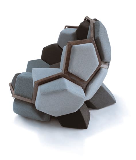 perfect geometry quartz armchair by ctrlzak and davide barzaghi inspired magazine