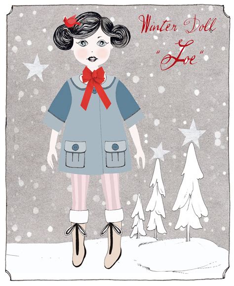 diaper style memoirs winter paper doll joe