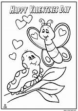 Valentines Coloring Valentine Pages Printable Happy Kids Frozen Color Pdf Print Preschool Getcolorings Drawing Getdrawings Boy Online Colorings sketch template