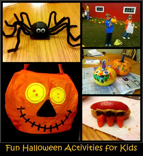 fun halloween activities  children holidappy