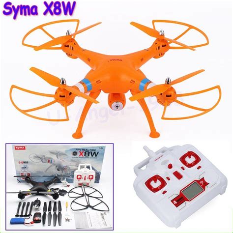 syma xw fpv ghz headless rc quadcopter drone uva mp wifi camera rtf  holder  gift
