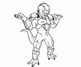 Frieza Coloring Pages Random Teenager sketch template