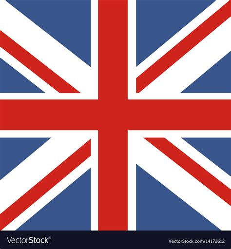 flag great britain official uk flag  royalty  vector