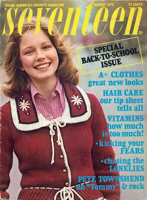 22 best images about 1970s magazines on pinterest models phoebe cates and seventeen magazine