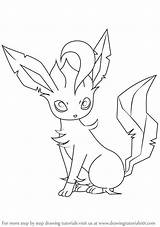 Leafeon sketch template