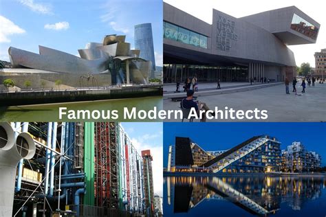 modern architects   famous artst