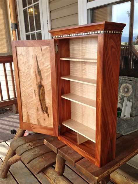hand  small custom cabinet  cole brockman handcrafted wood