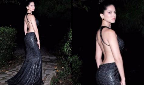 Sunny Leone Photo In Backless Gown Proves She Is Queen Of Elegance
