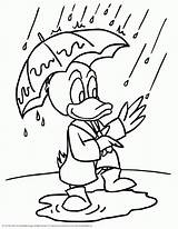 Regen Deszcz Kolorowanki Ausmalbilder Ausmalbild Dzieci Coloringhome Ducks Davemelillo sketch template
