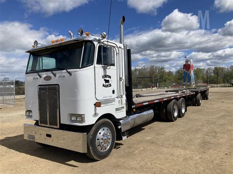 peterbilt  cabover trucks  sleeper auction results  listings