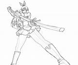 Kagura Mikazuchi Skill Coloring Pages sketch template