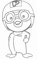 Pororo Coloring Pages Getcolorings Printable sketch template