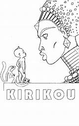Kirikou Colorir Desenhos Imprimer Coloriages Karaba Sorcière sketch template