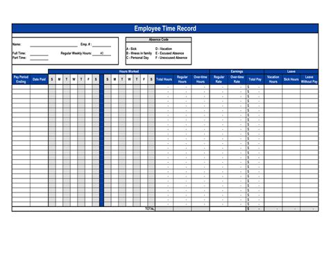 daily timebox template