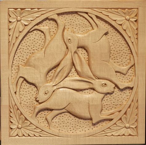 hares relief carving  brit  lumberjockscom woodworking