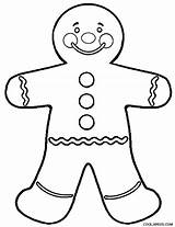 Gingerbread Coloring Man Pages Printable House Kids Ginger Shrek Cookie Christmas Colour Sheets Color Drawing Template Men Getcolorings Print Cool2bkids sketch template