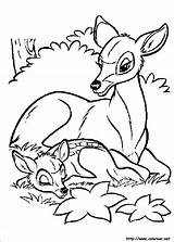 Bambi Colorear Colouring sketch template
