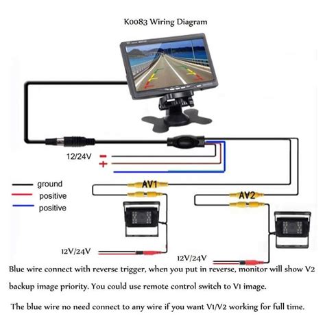 wiring diagram backup camera wiring schematic