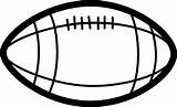 Football Clip Coloring Book Clker Large Clipart sketch template