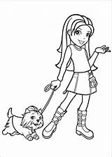 Polly Pocket Coloring Pages Raskraska sketch template