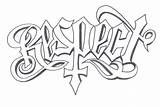 Tattoo Coloring Drawing Graffiti Pages Respect Letters Tattoos Lettering Fonts Adult Printable Words Outline Drawings Font Designs Sheets Streetart Alphabet sketch template
