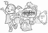 Vampirina Everfreecoloring sketch template
