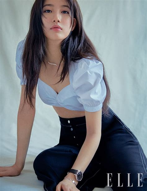 [photos] stunning photos of suzy bae interview on ‘her time section at elle korea in 2019 bae