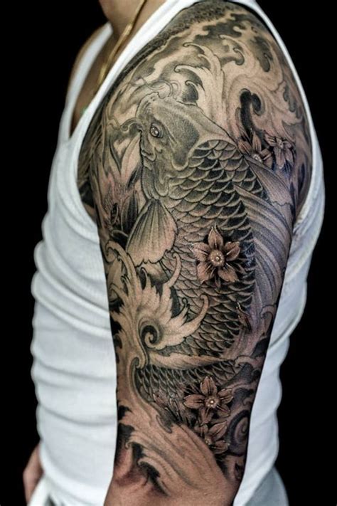 koi fish tattoos  men ideas  inspiration  guys